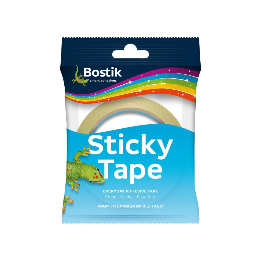 Bostik Sticky Tape - Clear 24Mm X 50M 5063750560403