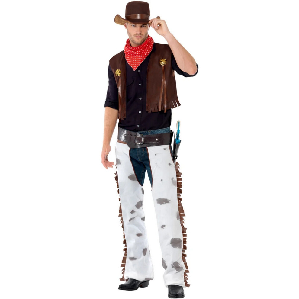 Smiffy's Mens Cowboy Costume Set