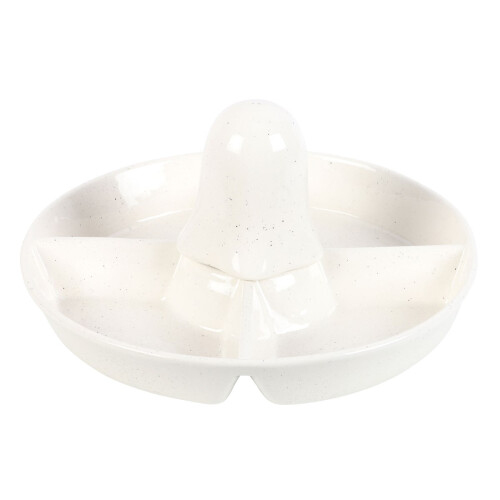 Something Different Chip & Dip Ghost Shaped Snack Dish 1