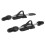 2 pcs Adjustable Diving Fin Strap with Quick Release Buckle, Universal Spring Heel 14