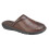 (6 UK, Brown) Roamers Mens Leather Clogs 2