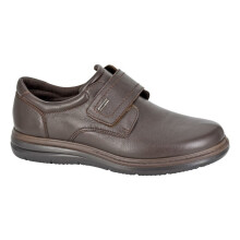 (8 UK, Brown) IMAC Mens Leather Extra Wide Casual Shoes
