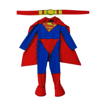 (M, Red/Blue) Superman Childrens/Kids Logo Costume