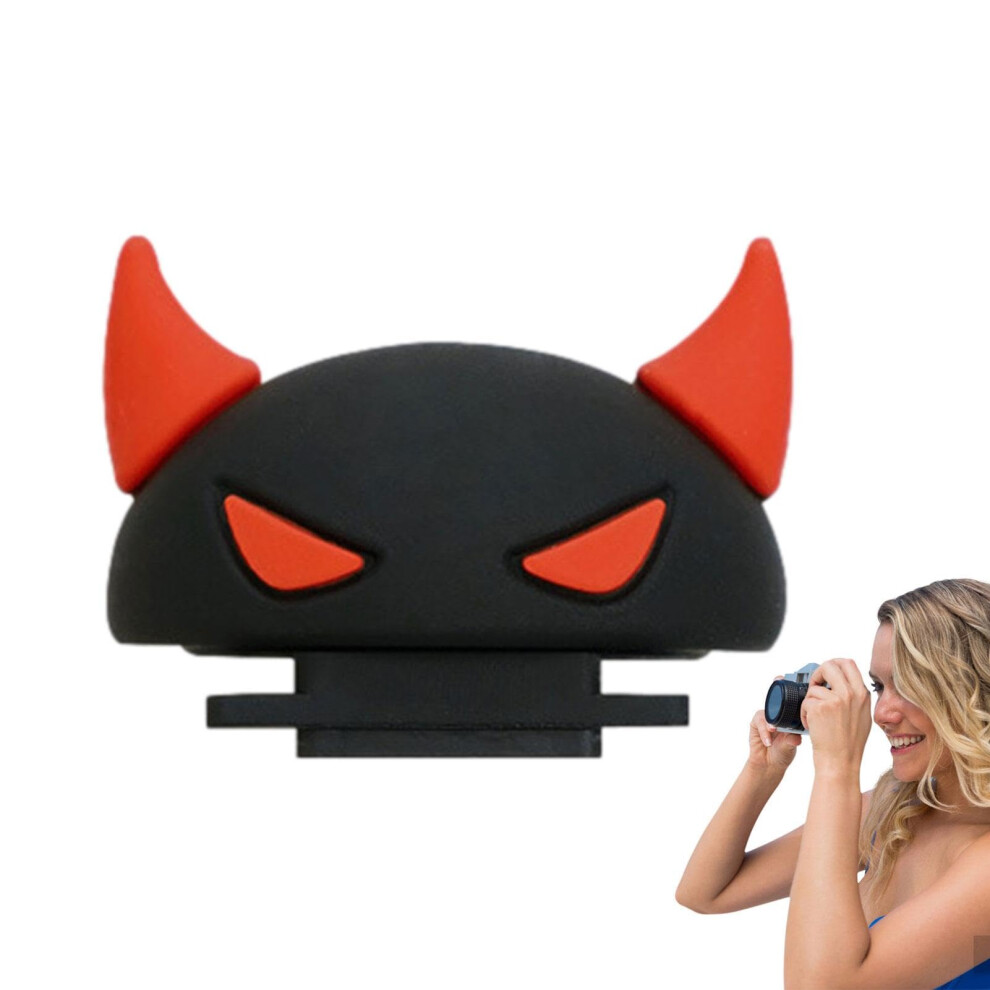 Shoe Protector Hot Shoe Caps Cute Decoration For Slr Cameras Cartoon Silicone Caps Little Devil 9426802534962