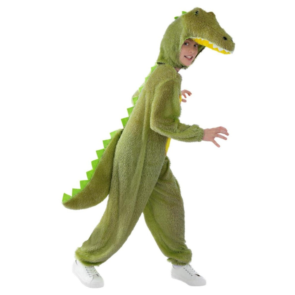 Smiffys Childrens/Kids Crocodile Bodysuit - Green / 7+ - Image 2