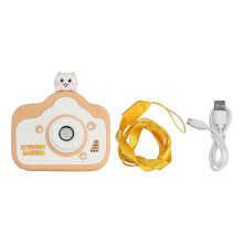 HD Kids Camera Toy with Selfie Design and Digital Zoom, Eye Protection Screen Dual Camera for Boys Girls Age 3 Upwards with Puzzle Games
