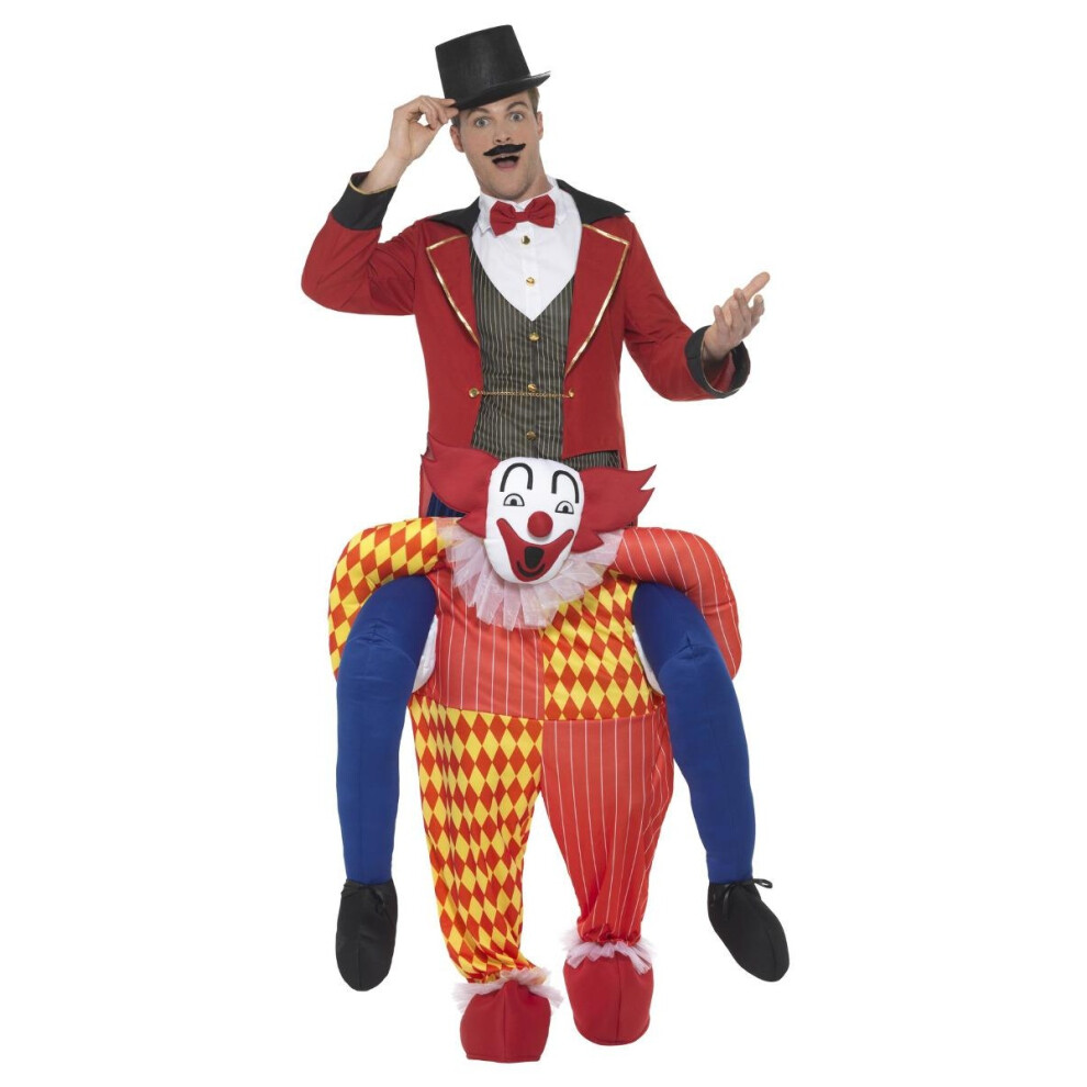 Smiffy's Unisex Adult Clown Piggy Back Costume