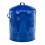 Leecroft Metal Mini Bin Navy Blue 12 x 10'' 1