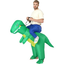 Odolný a pohodlný nafukovací kostým dinosaura, univerzálny pre dospelých, maškarný kostým na Halloween, ideálny na akúkoľvek oslavu,
