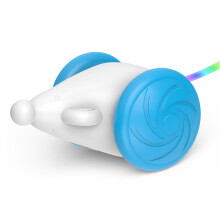 Spennende interaktive katteleker, automatisk katteleke med giftfri og BPA-fri design, USB-oppladbar, tilbyr realistisk musebevegelse, smart
