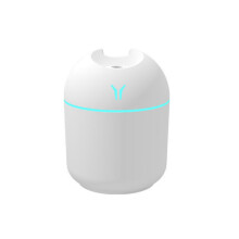 Humidificateur silencieux pour la maison et le bureau, mini-humidificateur USB de 250 ml avec lumière d'ambiance, diffusion de fines particules et
