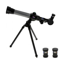Telescopio reflector, herramienta científica para principiantes, telescopio portátil con trípode de aluminio de tamaño completo para uso
