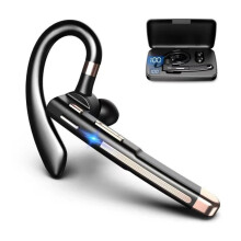 Bluetooth Earpiece for Cell Phones, Hands-Free Call & Crystal Clear Sound, Over-Ear Design for Drivers & Business People