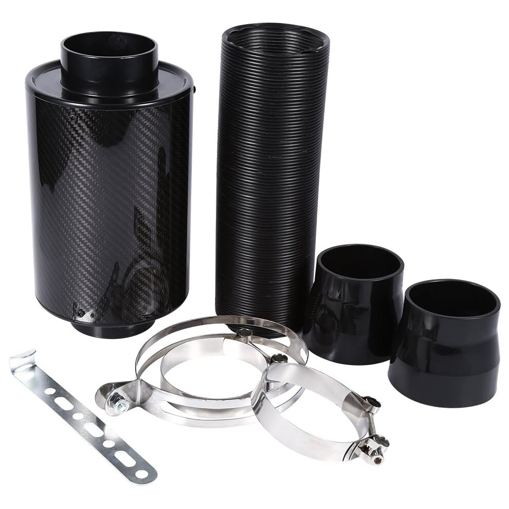 Upgrade Your Driving Experience With Our 3" Cold Air Intake Kit, Heat Insulation And Noise Reduction Make For A Quieter Ride, Increase Horsepower For 9405630349597