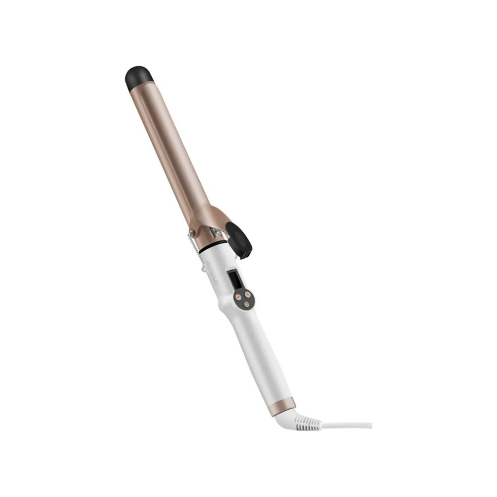 Digital Display Hair Styler, Professional Ceramic Curling Wand for Radiant Curls, Anti-Scald Tip, Tourmaline Ceramic Coating, Temperature Adjustable,