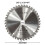 Circular Saw Blade for Precision, 165mm Diameter with Sharp 40 Cemented Carbide Teeth, High Performance Cutting Through Copper Iron, Robust 1
