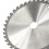 Circular Saw Blade for Precision, 165mm Diameter with Sharp 40 Cemented Carbide Teeth, High Performance Cutting Through Copper Iron, Robust 3