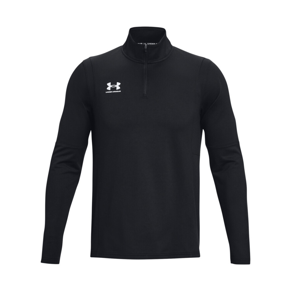 Under Armour Mens Ua Challenger Quarter Zip Midlayer Black