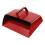 Plastic Hooded Dustpan Red 1