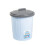 Wham Wham Fun Bin Clear & Cool Grey 8L 1
