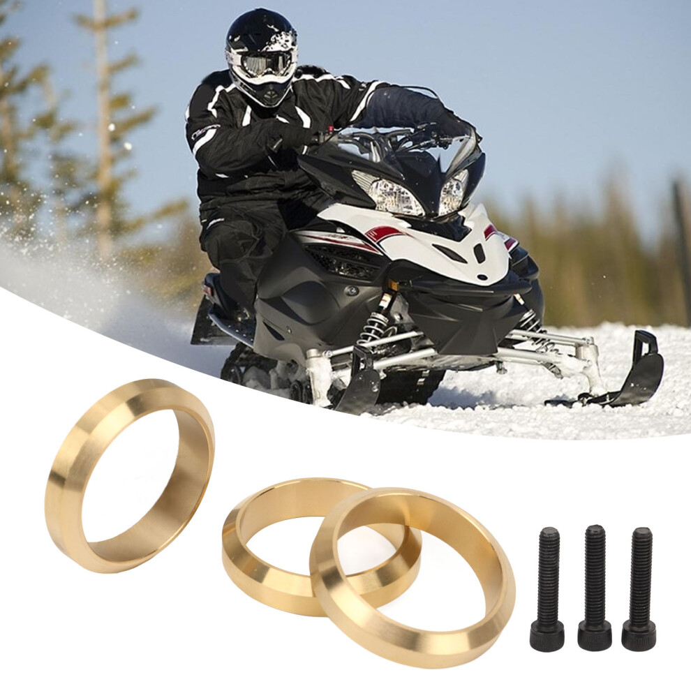 Snowmobile Copper Exhaust Gasket For Nytro Vector Rage 4-Stroke 3-Cylinder 7651371828590