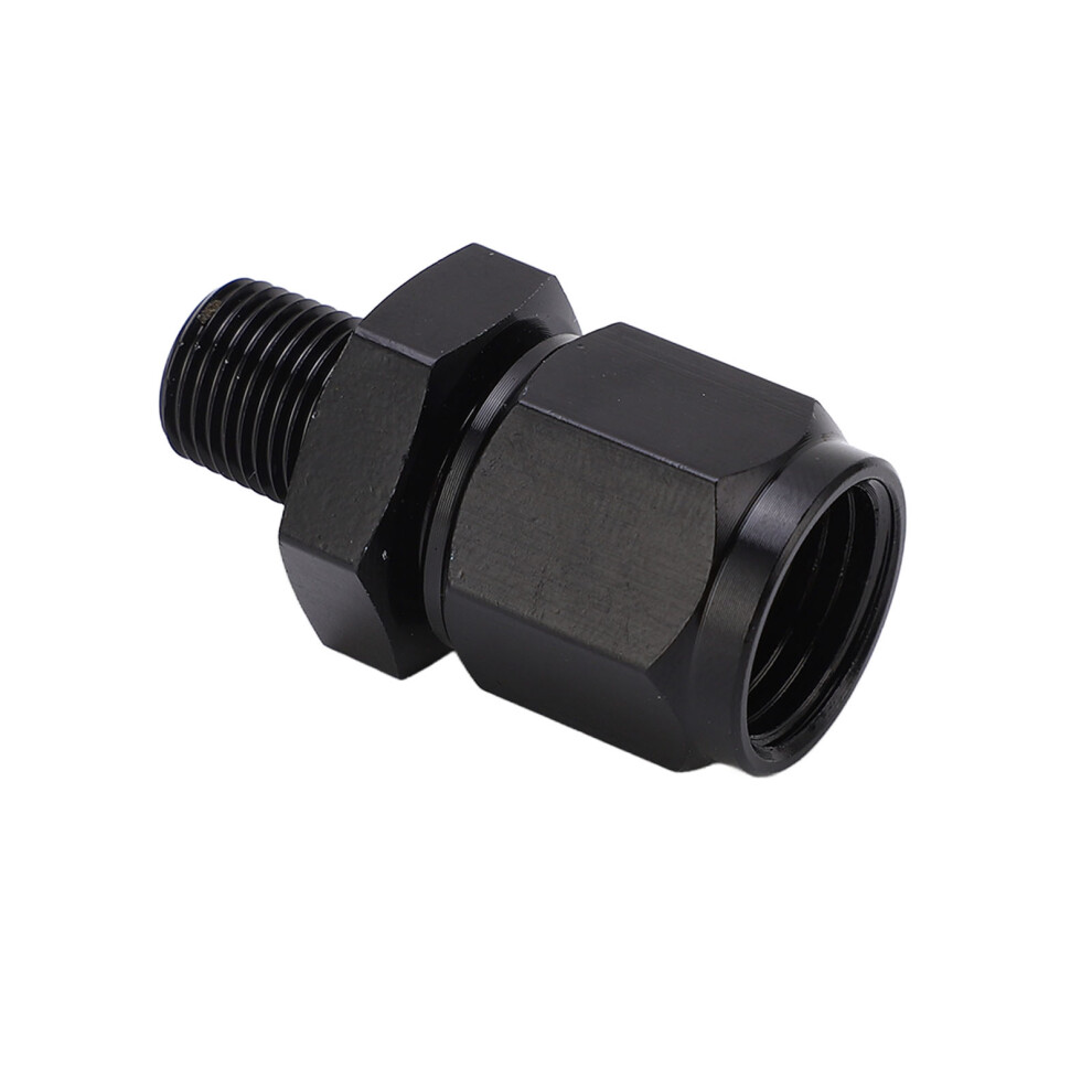5Pcs Aluminum 6An Female To 1/4 Npt Male Adapters, Black 4921371829938