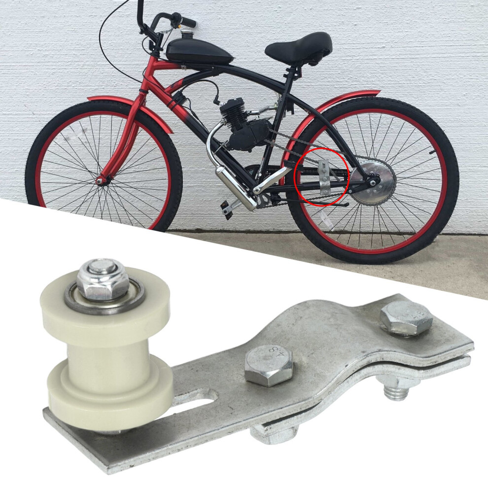 Adjustable Chain Tensioner Roller For 49Cc 66Cc 80Cc Bike Engines - White 6941371829798