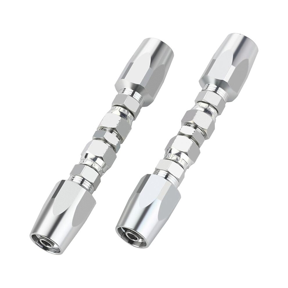 2Pcs Reusable Hydraulic Fittings 3/8Inch Id Hydraulic Hose Field Repair Kit 6031368574517