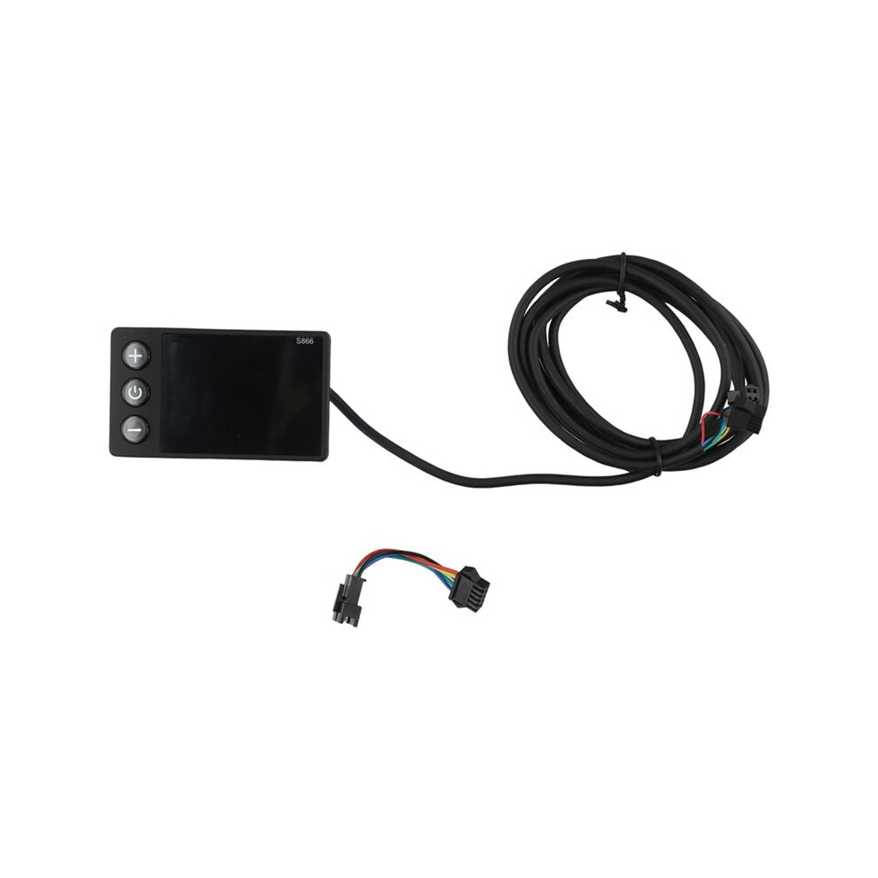 S866 Electric Bicycle Display 24V/36V/48V Colorful Lcd Screen Meter Sm Ebike Power Assisted Scooter Control Dashboard 6032983562057