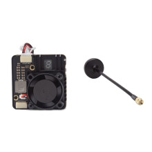 TX2501 5G/5.8G 2.5W VTX+5.8G Antena 56CH FPV Transmisor de Video FPV Ajustable VTX 9-26V para Dron RC FPV de Largo Alcance