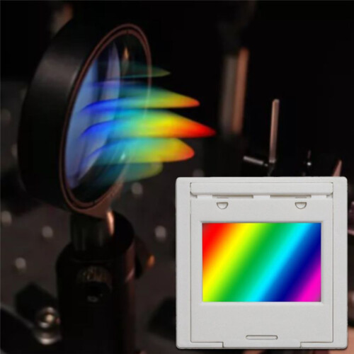 Diffraction Grating 600  2mm Transmission Grating Spectrophotometer Optical Teaching Experiment Plastic 600 2