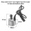 Replacement Transducer,Heater Transducer Discs+Tool Set for Dimplex,Electric Fire Wall Replacement for M-011B M011B 9