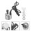 Replacement Transducer,Heater Transducer Discs+Tool Set for Dimplex,Electric Fire Wall Replacement for M-011B M011B 2