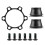 Bicycle Front Drum Transfer  Front Booster Hub Transfer Kit Flange Disc Transfer  Front Wheel 1
