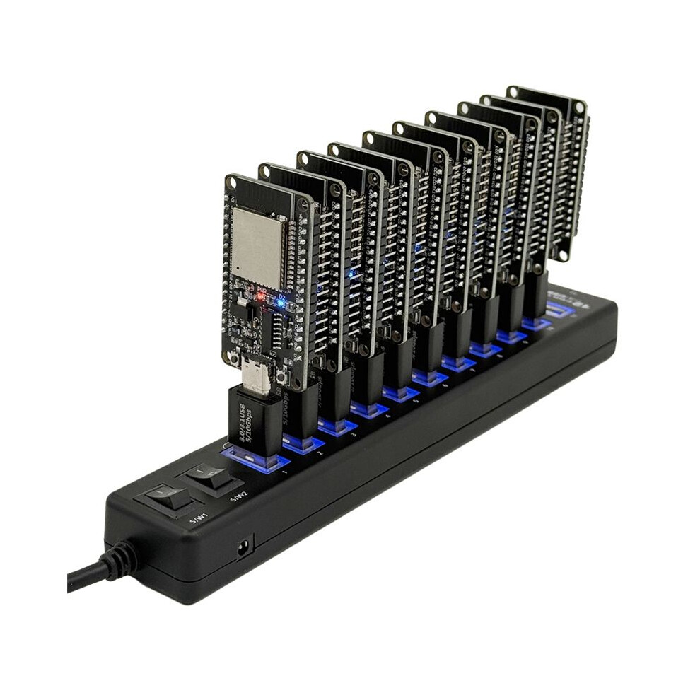 Nerdminer Hub 550Kh/S Solo Lottery Miner 10X55k Miner Combo Kit Bitcoin Btc Miner Asic Mining Crypto Mining Station 6031527352666