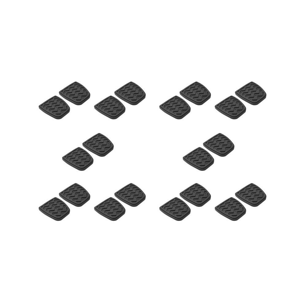 20Pcs Clutch Brake Pedal Pad Rubber For Camry Hilux Vigo Kun 31321-52010,3132152010 6031704156131