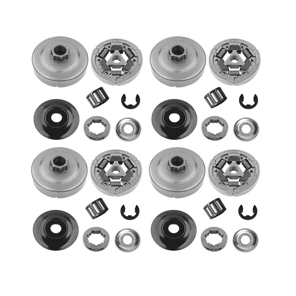 4Pcs 3/8 Clutch Drum Rim Sprocket Needle Bearing Kit For 044 046 Ms440 Ms460 Ms461 Ms441 Ms361 Ms362 Ms362c 6032905367500