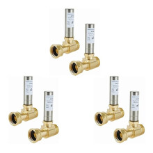 S-241 Stainless Steel Water Hammer Eliminator for Washing Machines, 3/4 Inch Rotary Joint, 6PCS