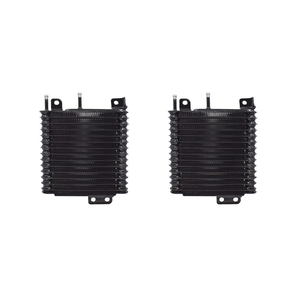 2X Transfer Oil Cooler Transmission Gear Box Radiator For Outlander Airtrek 2001-2008 Cu2w Cu4w Cu5w Mr983077 6033777686164