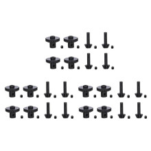 24Pcs Steel Front & Rear Axle Gear Drive Shaft Gear Upgrade Accessories for WPL C14 C24 B24 B36 MN D90 D99 MN99S Parts