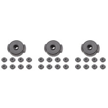 27Pcs ABS Drum Set Quick Release Nuts Cymbal Quick Assembly Drum Mate Replacement Accessories