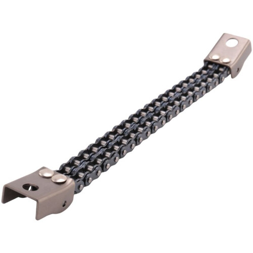 2X Drum Kit Pedal Connecting Chain with Master Link Drum Pedal Chain Hammer Beater Chain Replacement Percussion 1