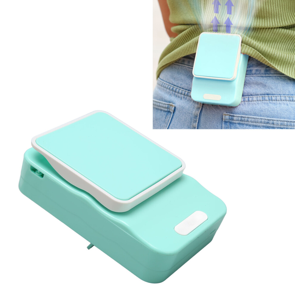 Necklace Fan with 3 Speeds USB Rechargeable 2000mAh, Blue