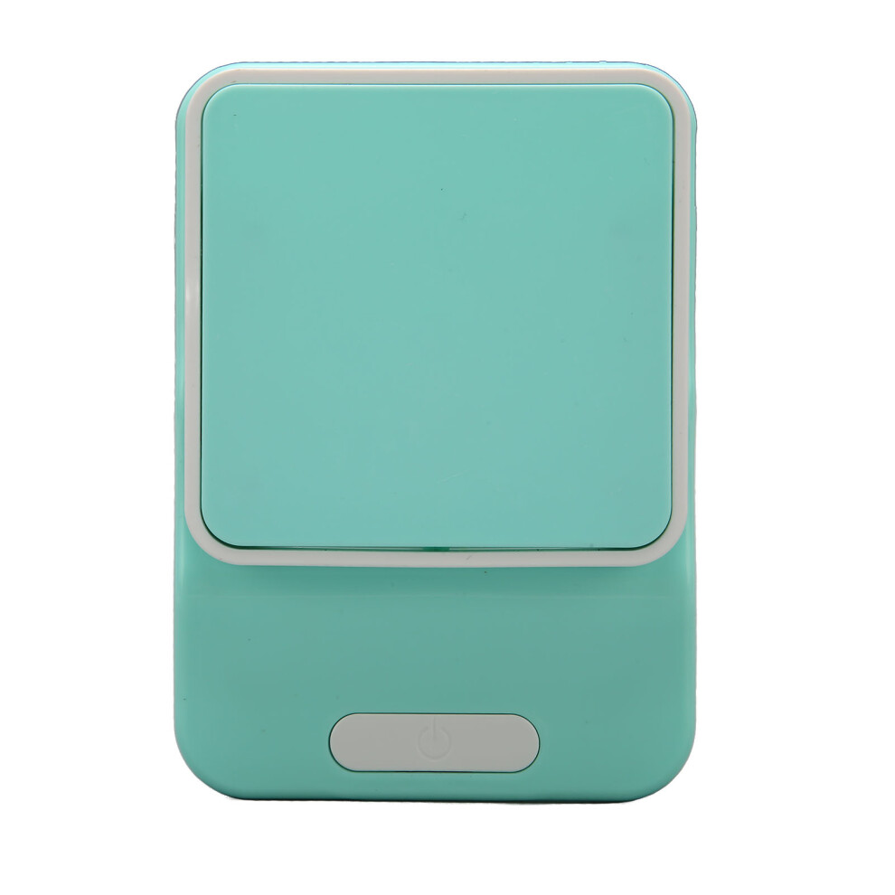 Necklace Fan 3 Speed Modes USB Rechargeable 2000mAh Blue 117x82x43mm