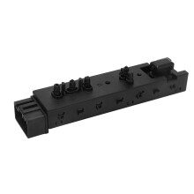 Elektrischer Sitzschalter vorne rechts (Beifahrerseite), stufenlose Sitzverstellung, Plug-and-Play-Installation, langlebiges ABS-Gehäuse mit