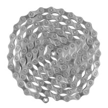 9-Gang-Silberradkette aus Manganstahl für Mountainbikes