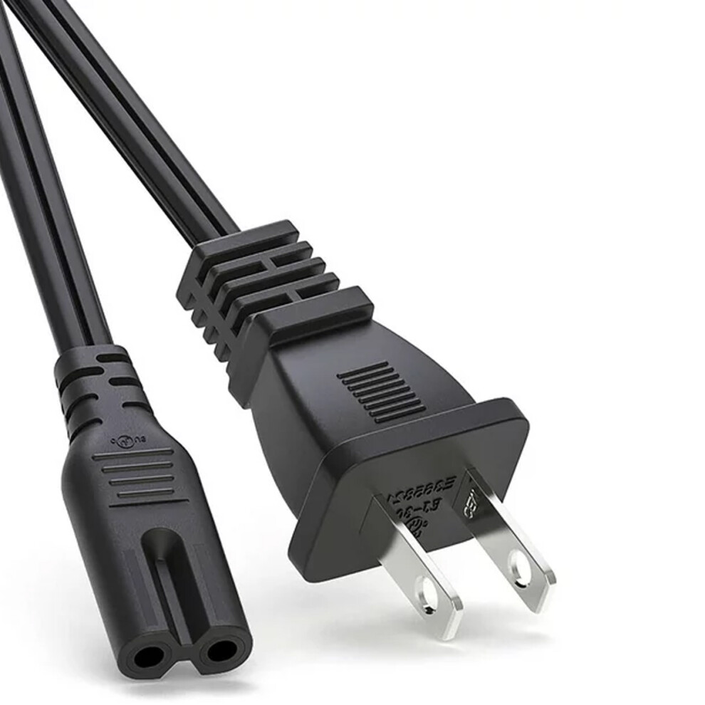 Safe And Reliable Ac Power Cord, Polarized Ac Universal Adapter Ensures Versatile And Secure Connection For Your Electronics 9405630100990