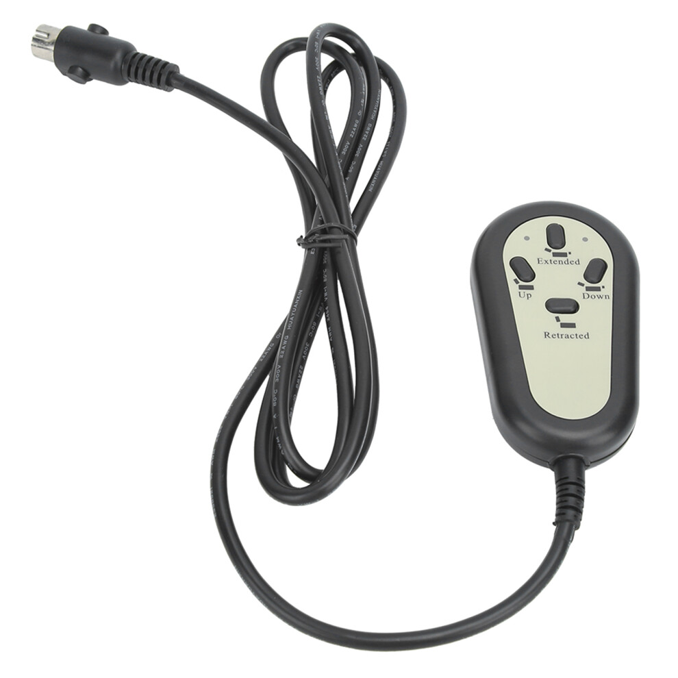 Simple Installation Electric Recliner Controller, 4 Button Hand Switch Controller With Dual Motor Compatibility, Abs Material Remote For Lift Chairs 9358999534343