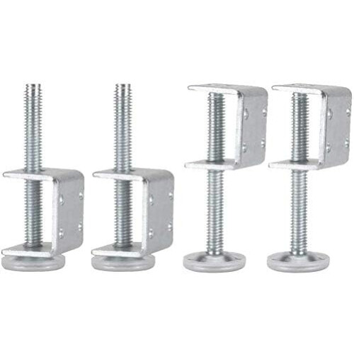 Στήριγμα επίπλων από ανοξείδωτο χάλυβα C Clamp, βαρέως τύπου πόδια ισοπέδωσης με