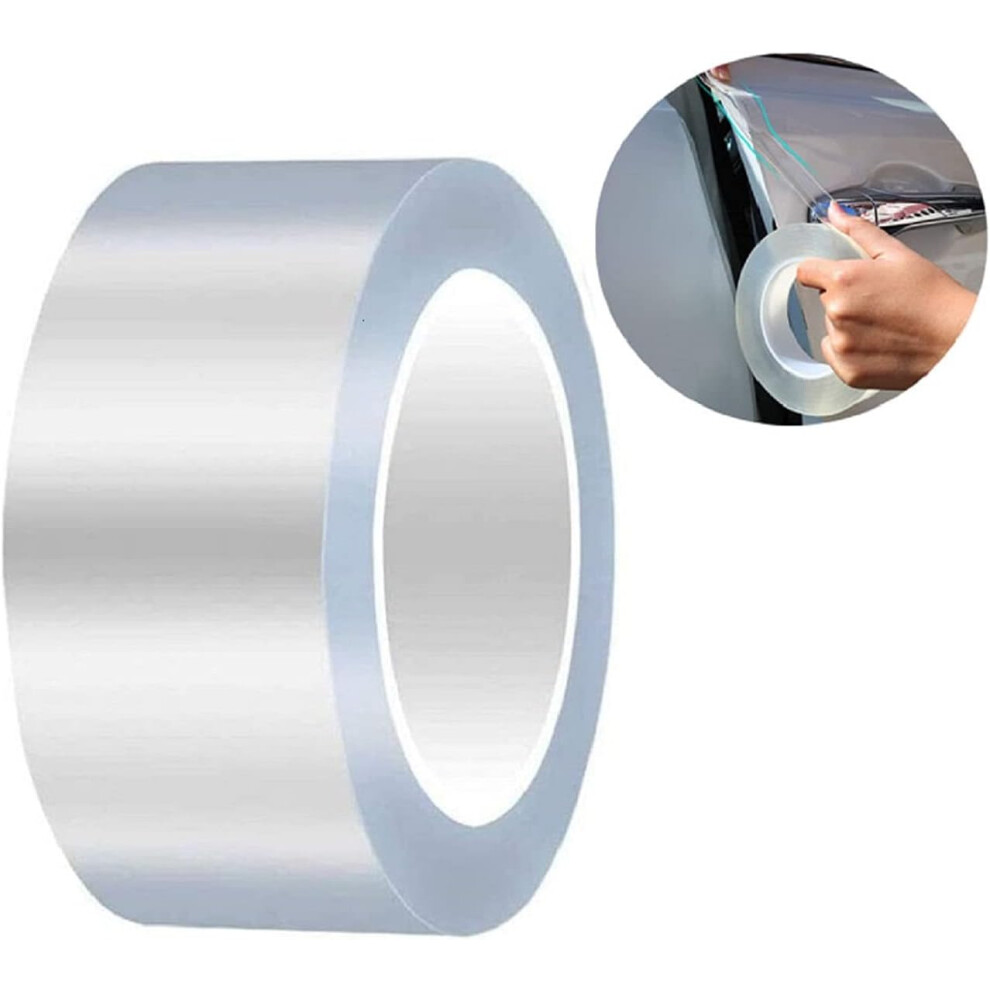 Uv Resistance Car Door Edge Guards, Transparent Strip With Self-Adhesive Door Sill Protector, Scratch Proof And Easy Installation For Most Cars (5 9433291782590